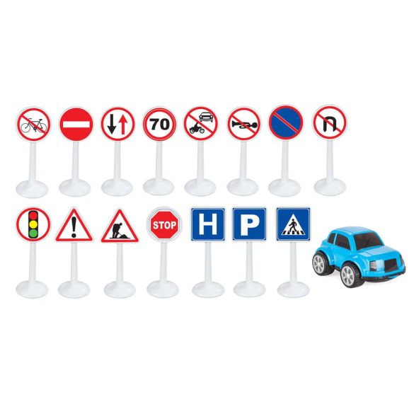 Pilsan 03273 Mini utcai táblák