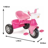 Pilsan DAISY tricikli PINK