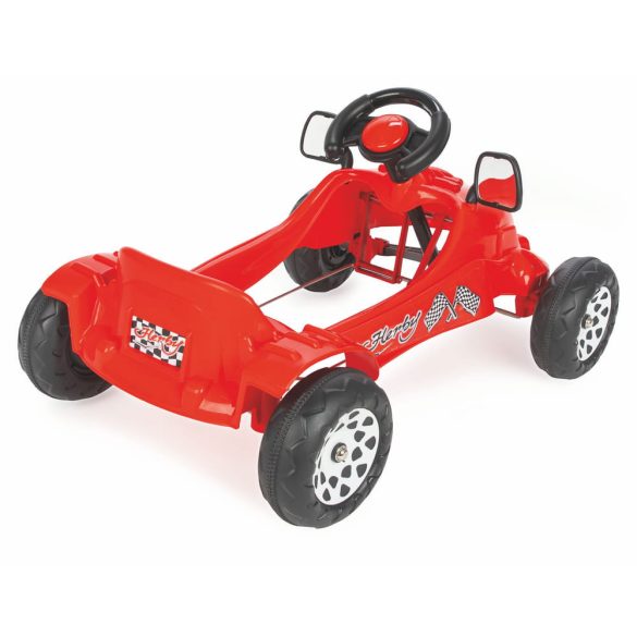 PILSAN HERBY pedálos kisautó gokart PIROS