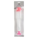 Kézi üveg és cumi tisztító kefe 2in1 PINK