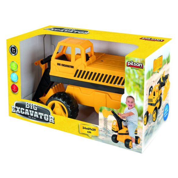 Pilsan traktor BIG EXCAVATOR sárga