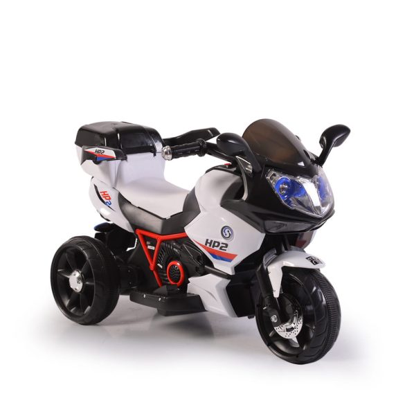 BO HP2 /3kerekű akkumulátoros elektromos motor 6V FEHÉR/FEKETE