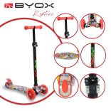 BYOX Rapture roller elöl dupla kerekes piros