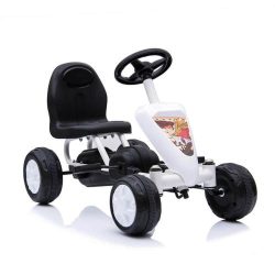 GOKART COLORADO pedálos kisautó FEHÉR