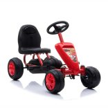 GOKART COLORADO pedálos kisautó PIROS