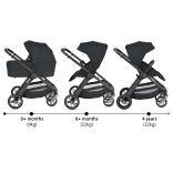 Cangaroo Macan 2in1 babakocsi fekete