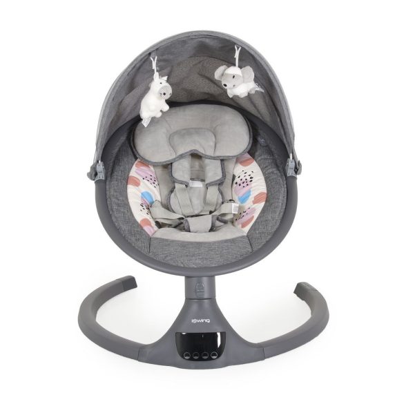 Iswing elektromos hinta, 9 kg, 5seb., szúnyoghálóval S.SZÜRKE