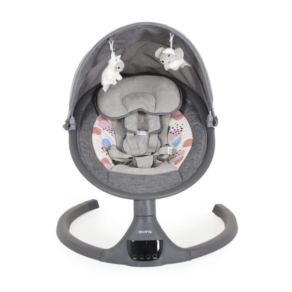 Iswing elektromos hinta, 9 kg, 5seb., szúnyoghálóval S.SZÜRKE