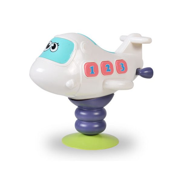 MONI TOYS műanyag kis repülő FEHÉR
