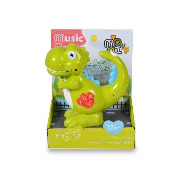 BÉBIJÁTÉK baby dinoszaurusz ZÖLD