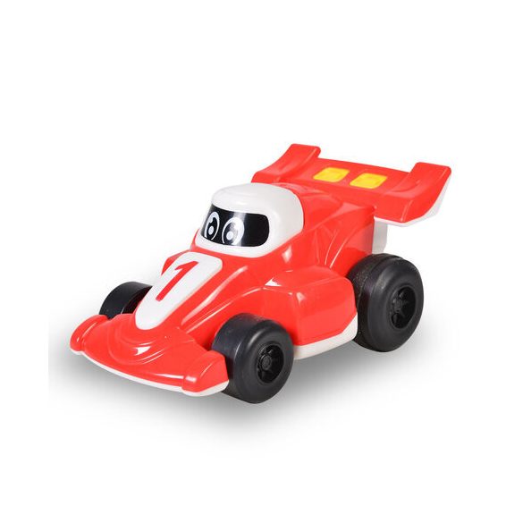 MONI TOYS műanyag F1 kisautó PIROS