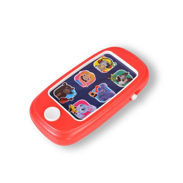 MONI TOYS műanyag okos telefon PIROS
