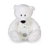 Moni Toys Lamp éjjeli lámpa maci plüss projector fehér