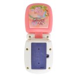 MONI TOYS műanyag baby kinyitható gombos telefon FEHÉR/PINK