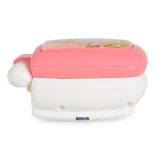 MONI TOYS műanyag baby kinyitható gombos telefon FEHÉR/PINK