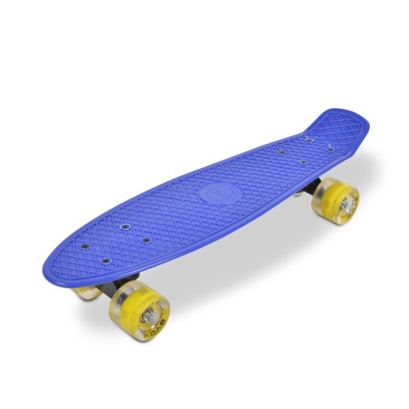 Gördeszka 22" SPICE LED 56x15 cm KÉK