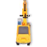Moni Toys Excavator ráülős kanalas munkagép sárga