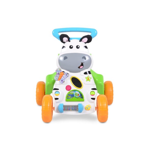 MUSIC PUSH WALKER 2in1 járássegítő zebrás