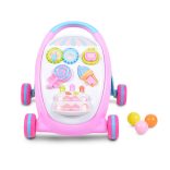 MUSIC BABY WALKER járássegítő sütis PINK