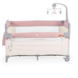Cangaroo Indiana 2 szintes utazóágy tároló rekesz, kistáska 14kg pink