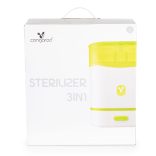 STERILIZÁLÓ 3in1 sterilizáló 6 üvegnek, melegítő és gőzölő funkció 550W SZÜRKE