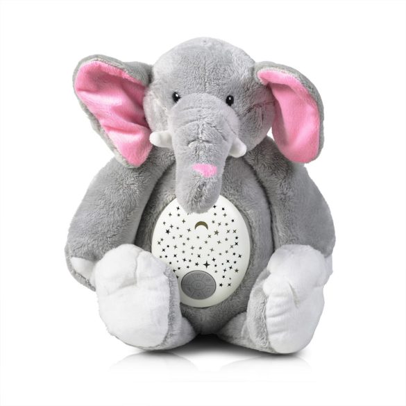 Moni Toys Lamp éjjeli lámpa elefánt plüss projector