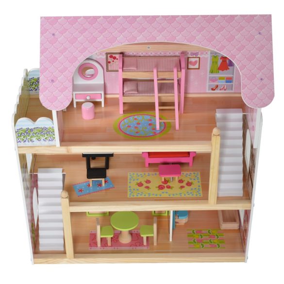 Moni Toys Mila babaház 70cmx62x31cm