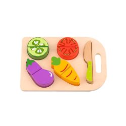 TOOKY Toy fa vágható zöldségek -10dbos