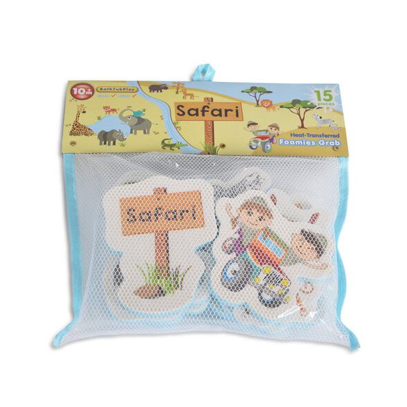HABTAPI Sunta fürdőjáték puzzle Safari állatokkal