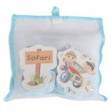 HABTAPI Sunta fürdőjáték puzzle Safari állatokkal