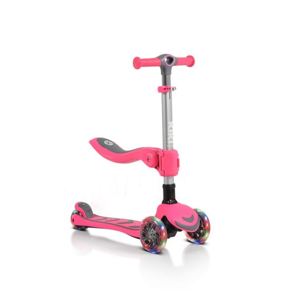 KIKI 2in1 Átalakítható roller PINK