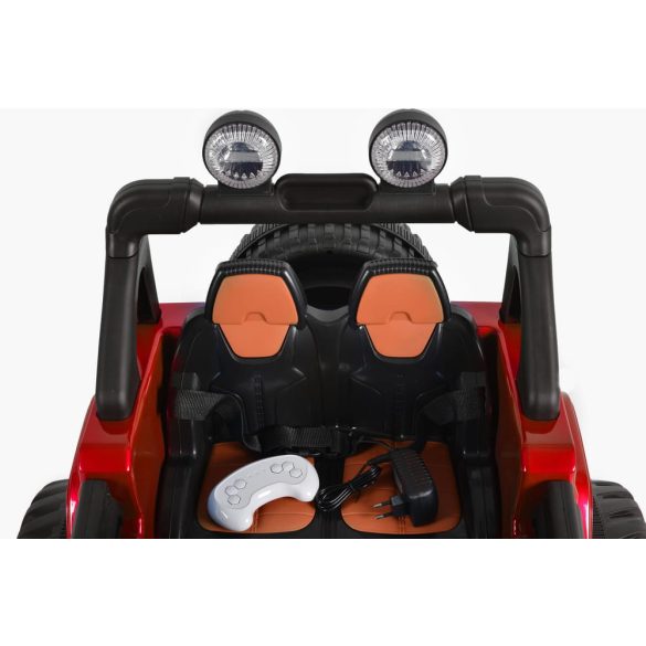 MONI BO fuego jeep 3 seb., 4 motoros 30 kg piros metál