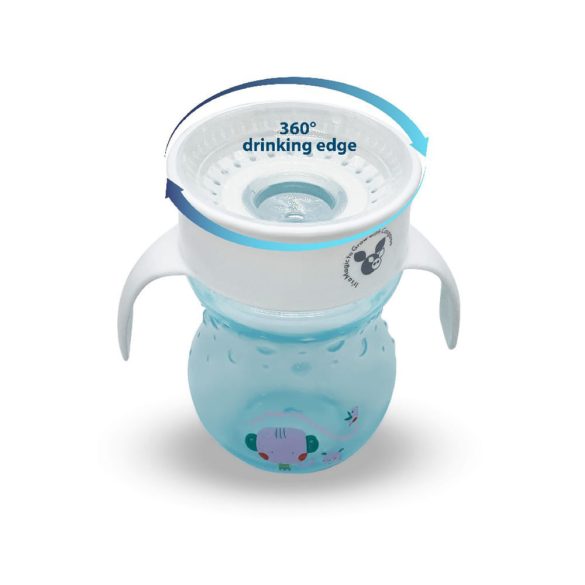 Cangaroo Cup 360as itatópohár 270ml kék