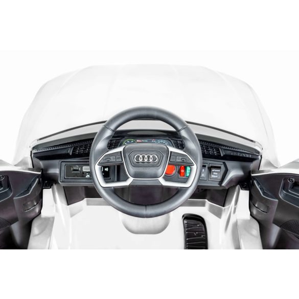 BO Audi Sportback elektromos autó 108cm FEHÉR