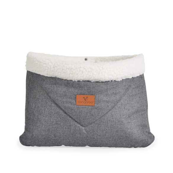 LUXE kézmelegítő babakocsira, muff SZÜRKE