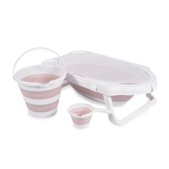 Cangaroo Hawaii összecsukható kád+ vödör pink