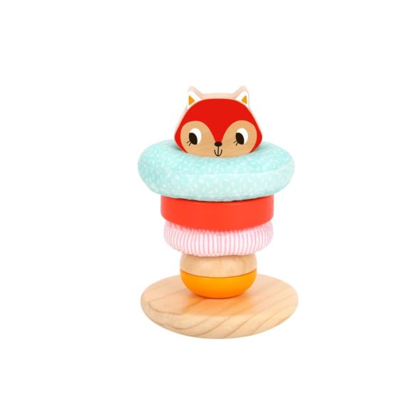 TOOKY Toy Fa torony rókás 7 dbos szett