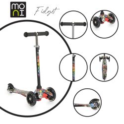 MONI Fidget roller fekete