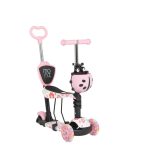 MONI Lollipop roller üléssel katicás pink
