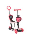 MONI Lollipop roller üléssel katicás piros