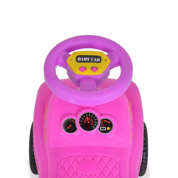 Moni Toys Keep zenélős bébitaxi pink