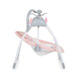 JESSICA elektromos hinta klasszikus, előre, hátra hintáztató PINK