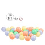 MOCHTOYS 100 dbos labda hálóban PASZTELL