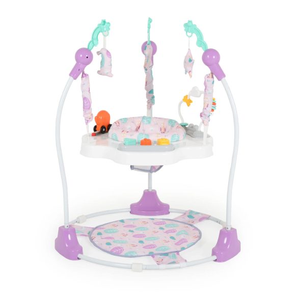 MONI Magic fun baba ugráló pasztel játékkal lila