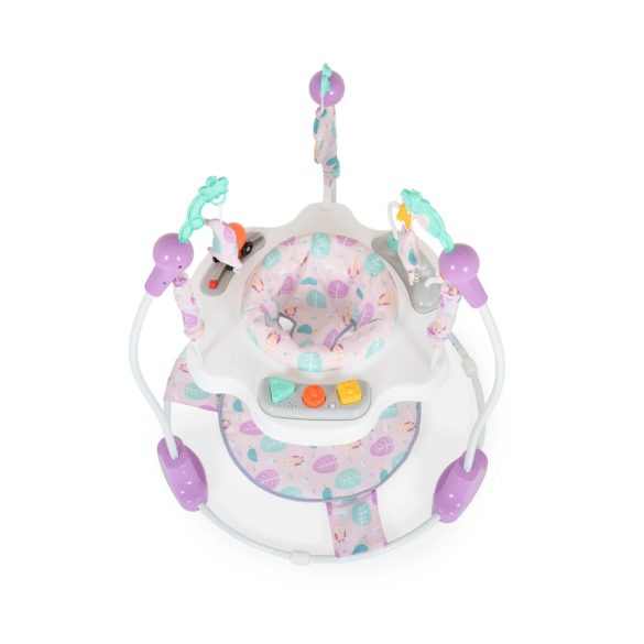 MONI Magic fun baba ugráló pasztel játékkal lila