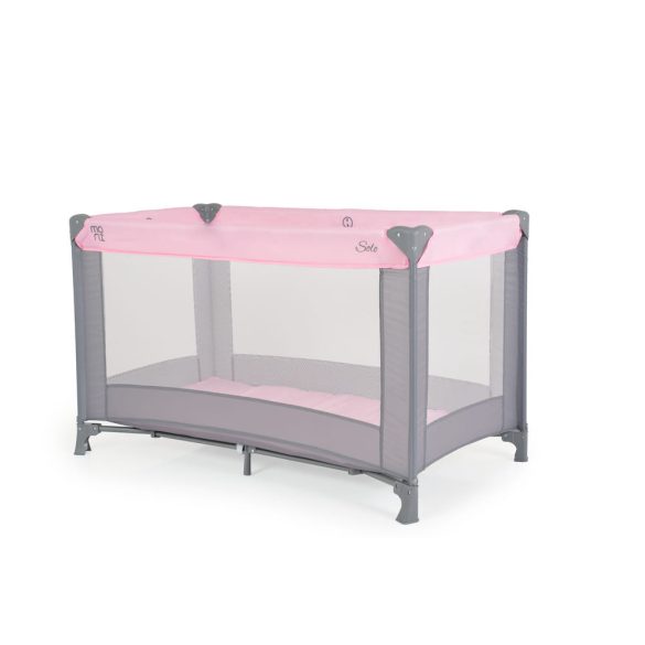 MONI Solo összecsukható utazóágy 1 szintes pink