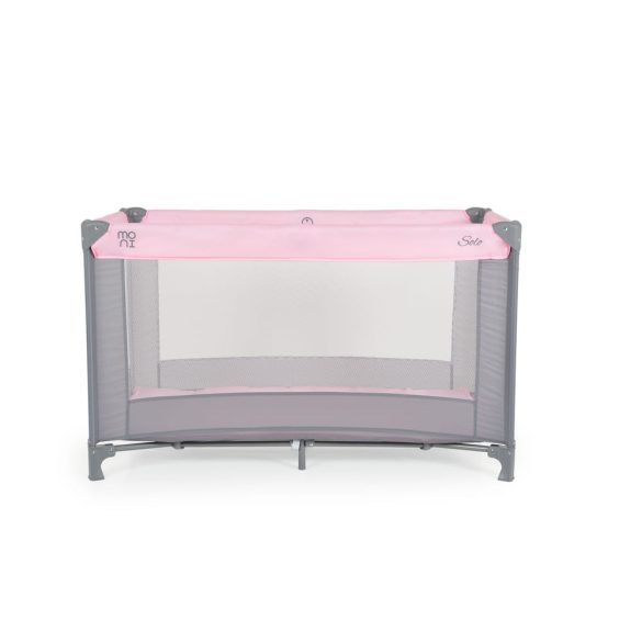 MONI Solo összecsukható utazóágy 1 szintes pink