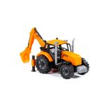 POLESIE Toys lendkerekes kotrógép NARANCS