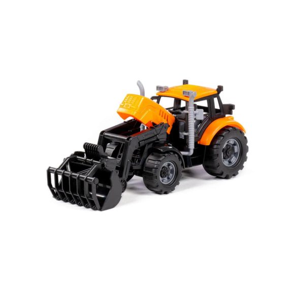 POLESIE Toys lendkerekes kotrógép NARANCS