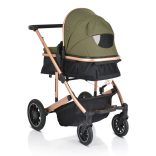 MONI Thira 0-22kg babakocsi sport/mózes zöld